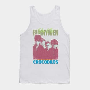 Echo And The Bunnymen Vintage 1980 // Crocodiles Original Fan Design Artwork Tank Top